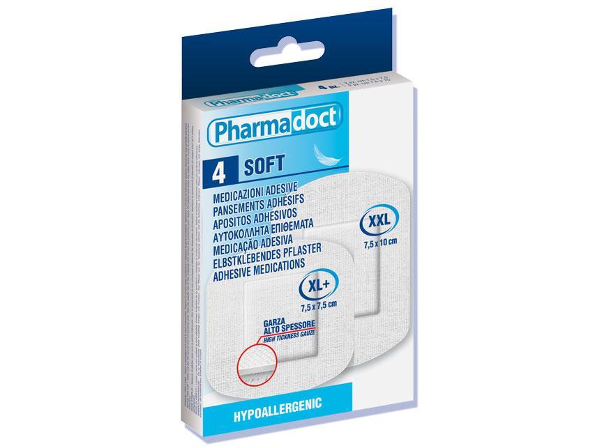 pharmadoc pharmadoct cerotti alluminium ass. per abrasioni e scottature 4pz 78018 - foto 1