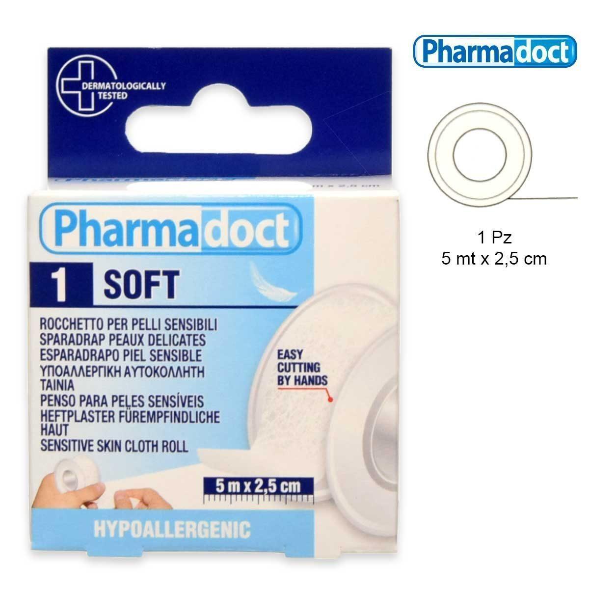 pharmadoc pharmadoct rocchetto tnt bianco 5cm x 2,5cm 78033 - foto 1