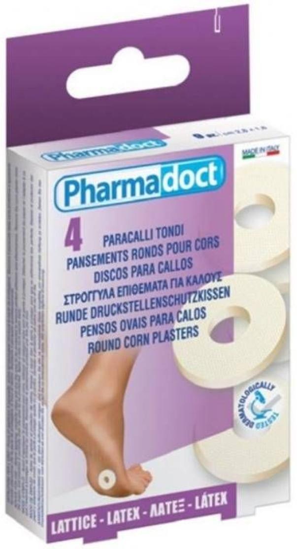 pharmadoc pharmadoct protettivi paracalli tondi grandi lattice 4pz. 78094 - foto 1