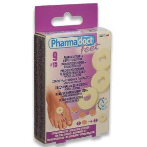 T piedi paracalli rotondi in lattice 9pz.+ 15 dischetti 78197