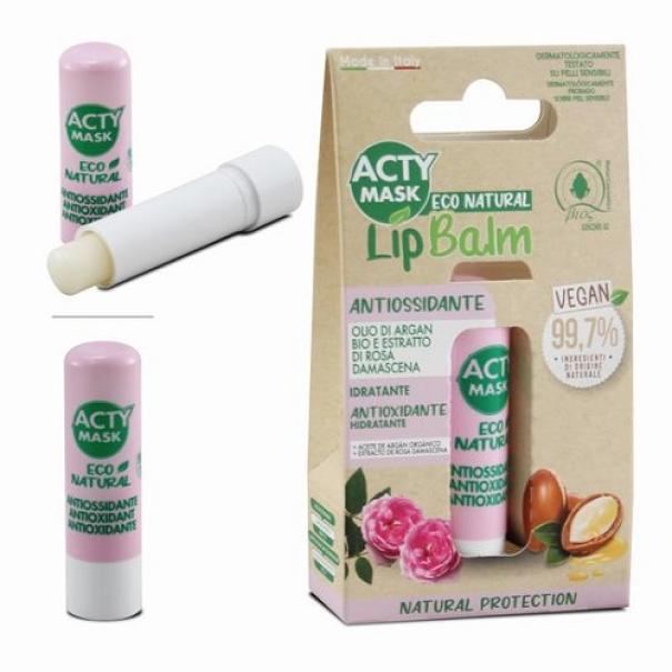 acty mask acty mask lip balm eco natural antiossidante 1pz 78326 - foto 1