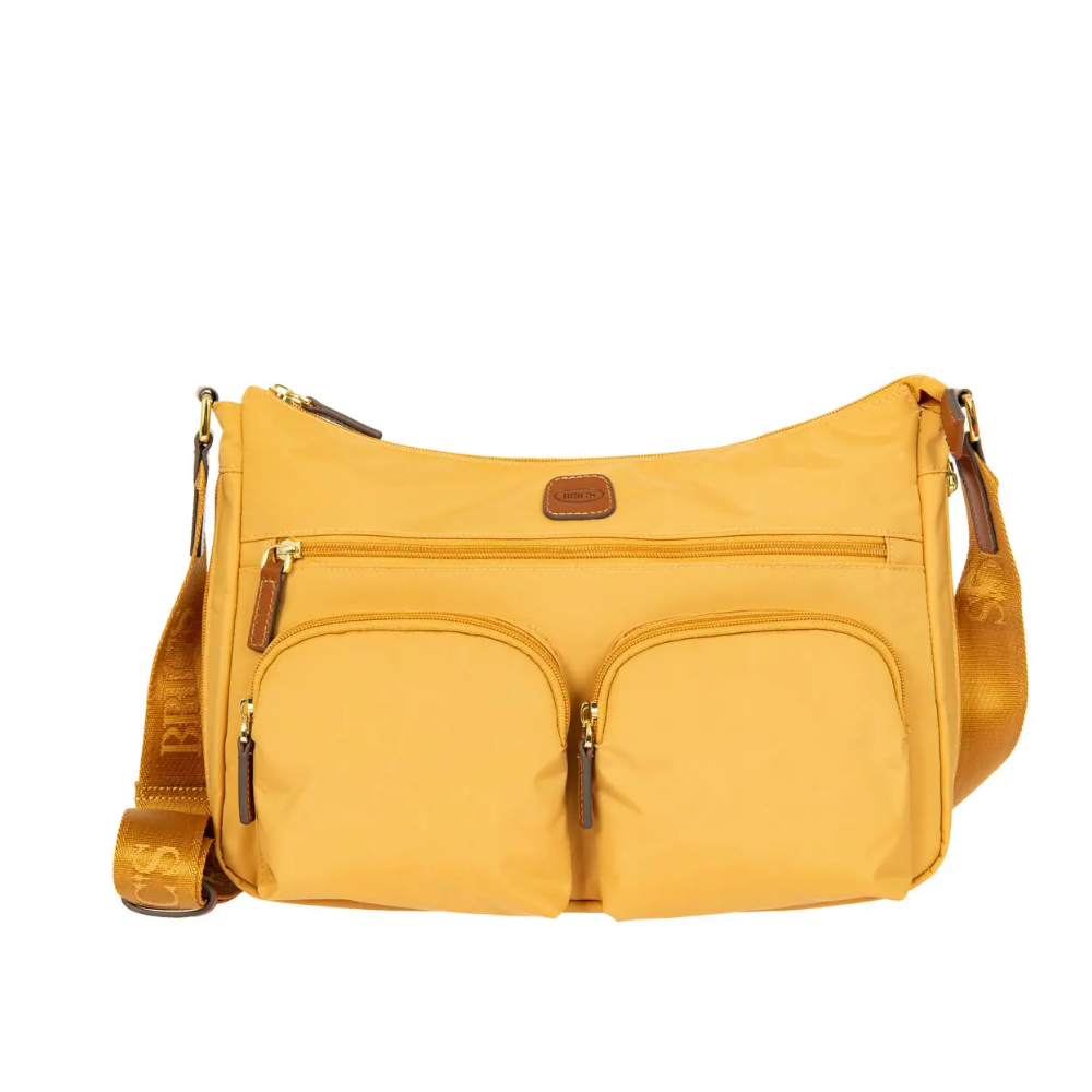 bric's bric's x-collection borsa tracolla 34x24x8/14 bxg45055.227 honey - foto 1