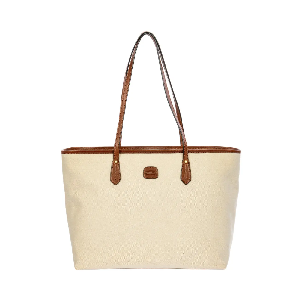 bric's bric's x-collection volterra trama shopping bag boe05963.493 cappuccino - foto 1