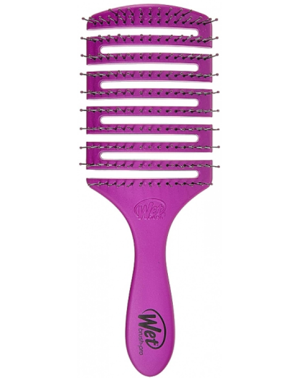 wetbrush pro wetbrush pro spazzola per capelli flessibile wet brush pro flex dry - viola - foto 1