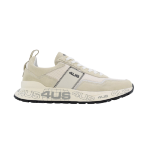 Sneakers uomo white 4us-13 wh8u1 41