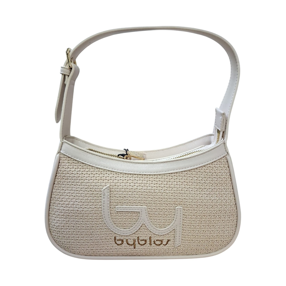 byblos byblos borsa donna seek bybs88b02 naturale/avorio - foto 1