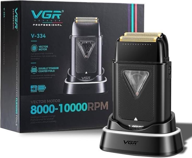 vgr vgr foil shaver 8000rpm v-334 - foto 1 vgr vgr foil shaver 8000rpm v-334 - foto 1