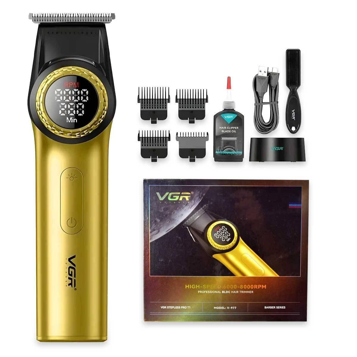 vgr vgr hair trimmer high-speed 6000-8000rpm v-977 giallo - foto 1 vgr vgr hair trimmer high-speed 6000-8000rpm v-977 giallo - foto 1