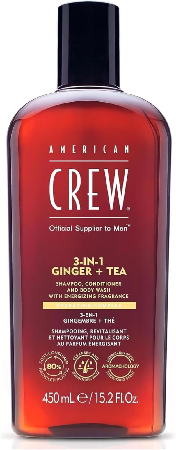 american crew american crew 3in1 ginger+ tea 450ml - foto 1 american crew american crew 3in1 ginger+ tea 450ml - foto 1