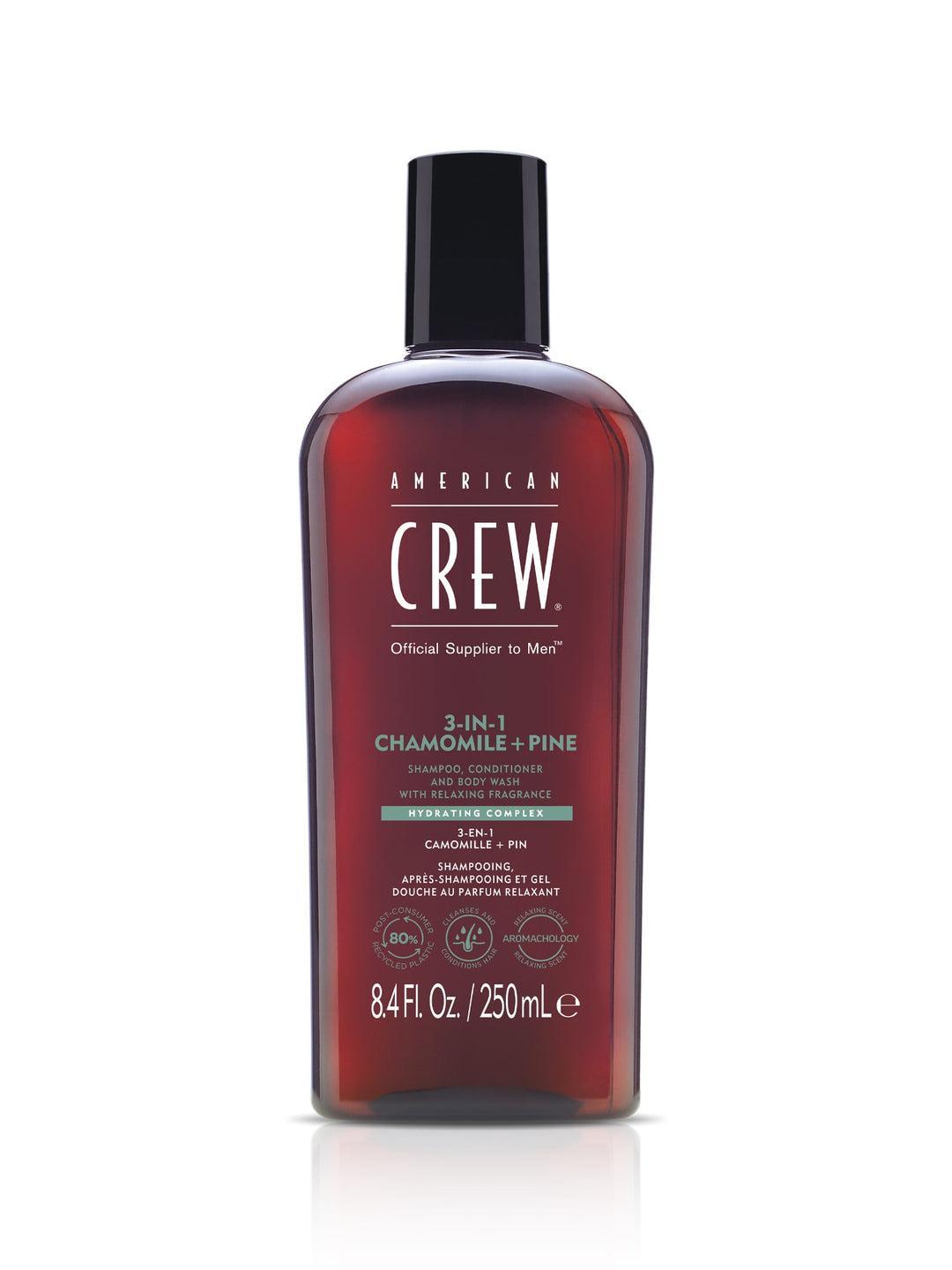 american crew american crew 3in1 chamomile + pine 450ml - foto 1 Shampoo, balsamo e detergente corpo 3in1 American Crew