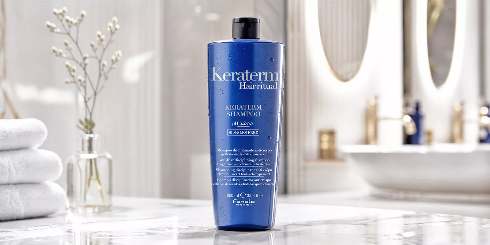 Fanola Keraterm: lo shampoo anticrespo perfetto per capelli ribelli